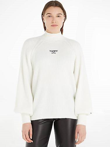 TOMMY-JEANS Damen Strickpullover TJW RLX TURTLENECK LOFTY SWEATER