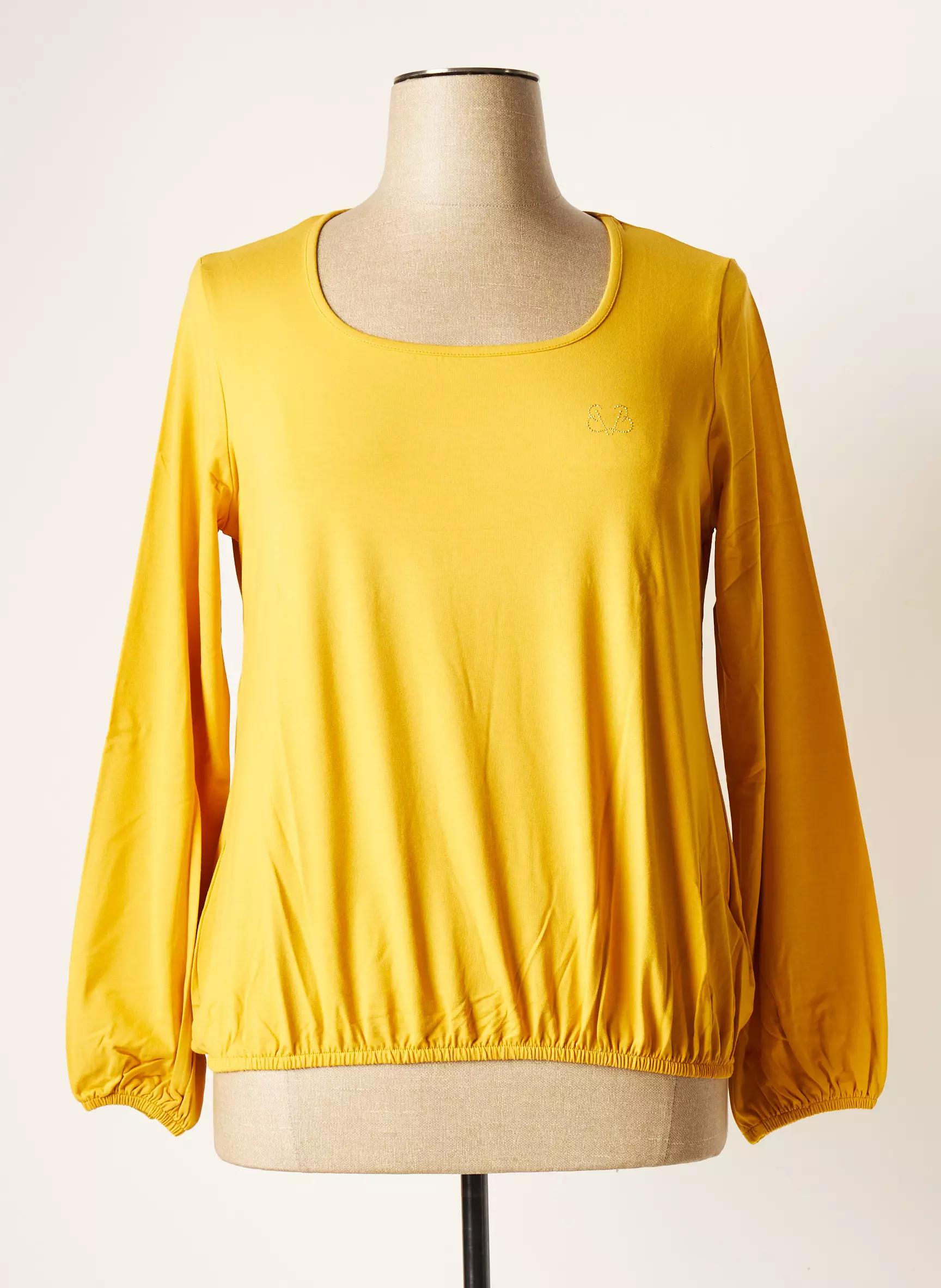 Paul Brial Tshirts Femme couleur jaune
