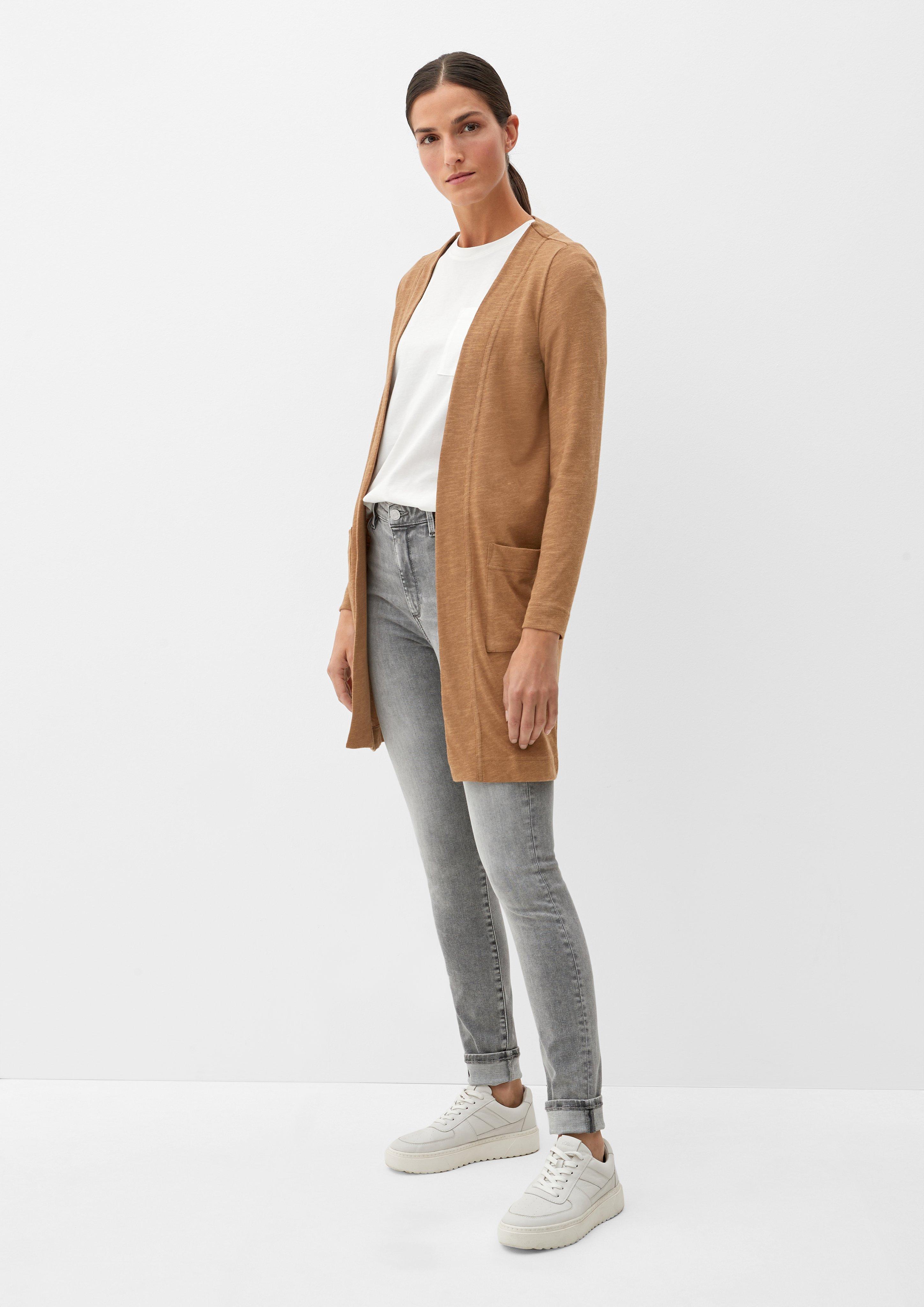 Longcardigan aus Jersey  2123866-8469