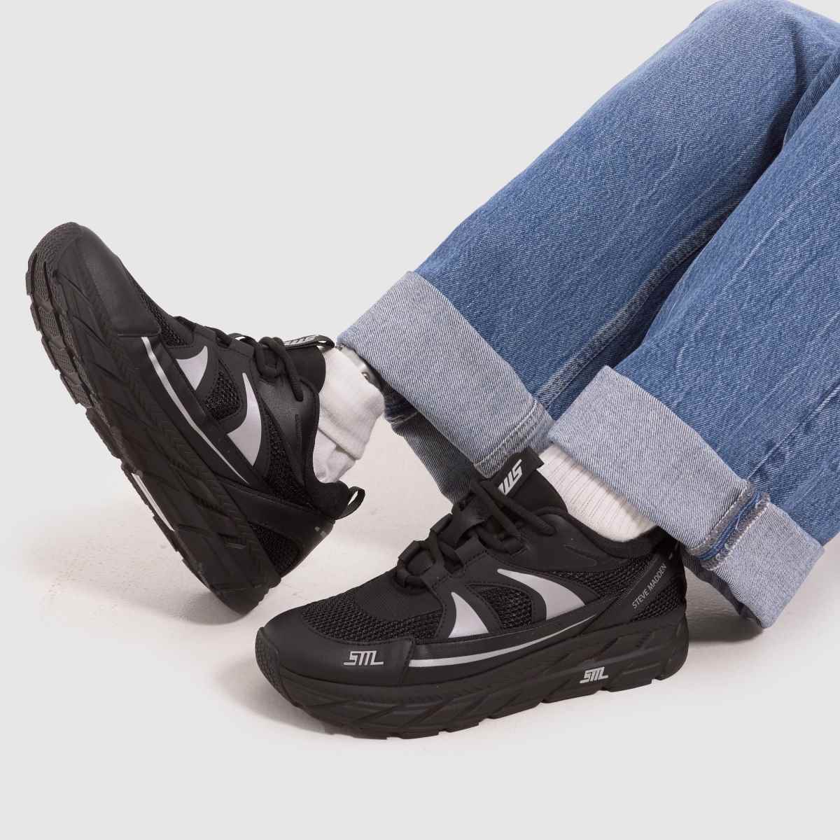 Černé tenisky Steve Madden Propel 3