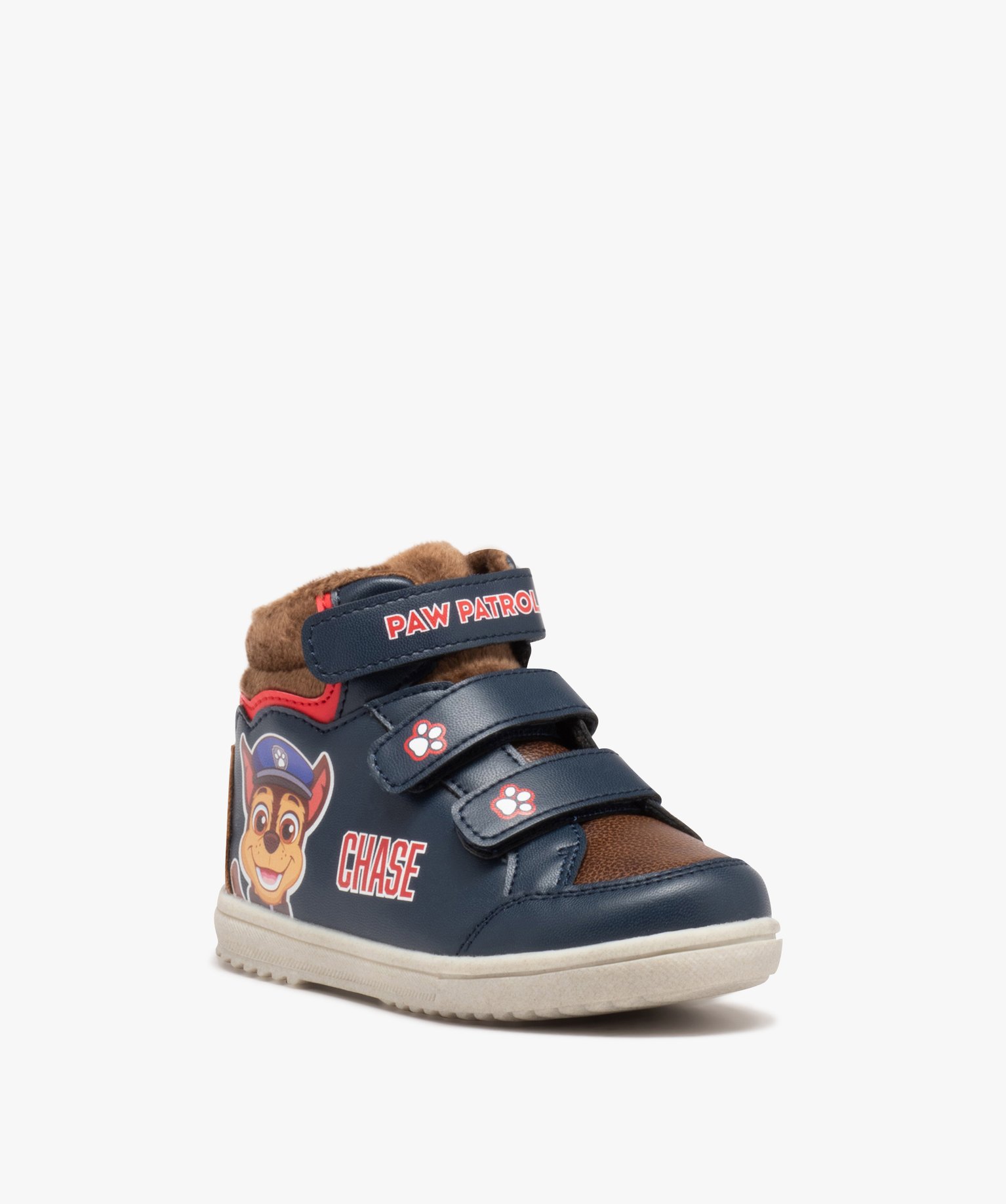 Boots Garçon fourrées avec triple scratch - Pat'Patrouille marine | GEMO