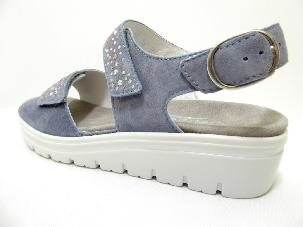 SEMLER Komfort Sandalen blau