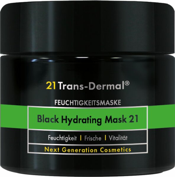 21 Trans-Dermal Black Hydrating Mask 21 Gesichtsmaske