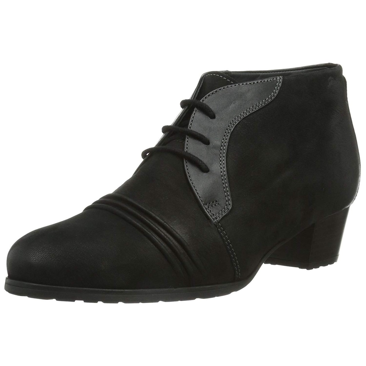 SIOUX Schnür-Stiefeletten schwarz FRANZI-XL