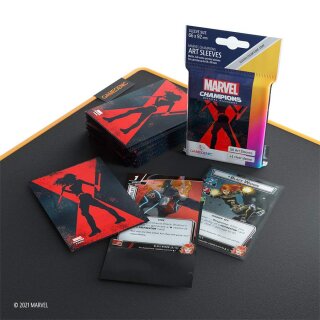 Gamegenic - Marvel Champions Art Sleeves - Black Widow (50+1)