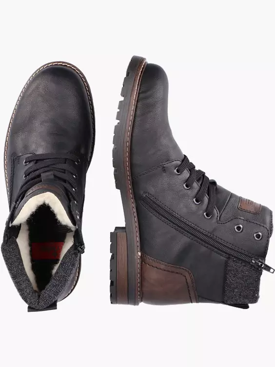Rieker Herren Schnürstiefel