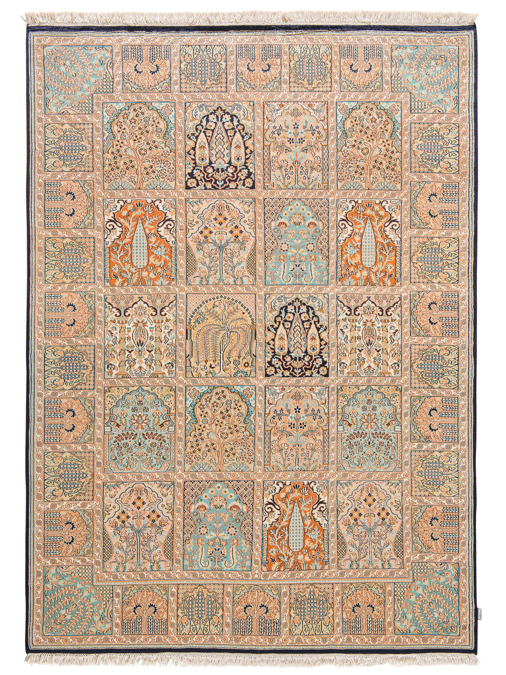 Kaschmir Seide 18/18 ca. 152 x 210 cm, Unikat / Einzelstück