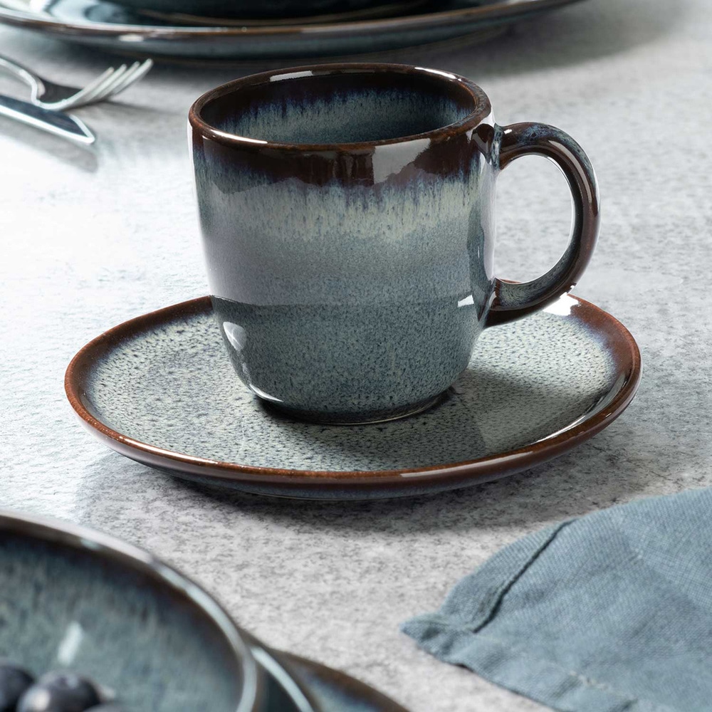 like. by Villeroy & Boch Soucoupe tasse café Lave gris Tasse