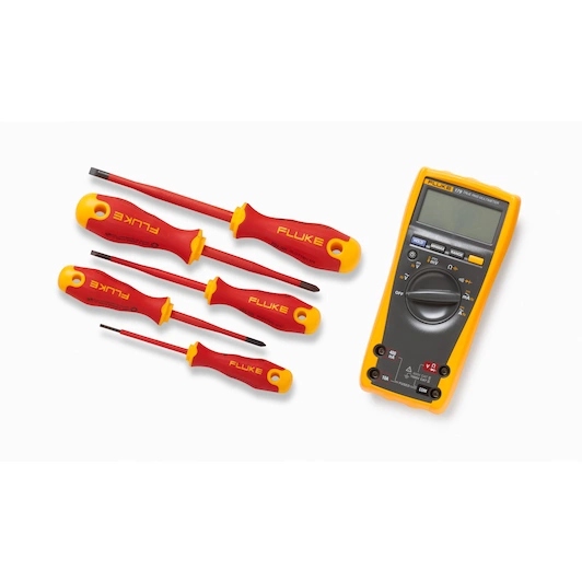 Fluke 40003952 IB179M-EGFID Multimetru digital True-RMS și 5 șurubelnițe izolate