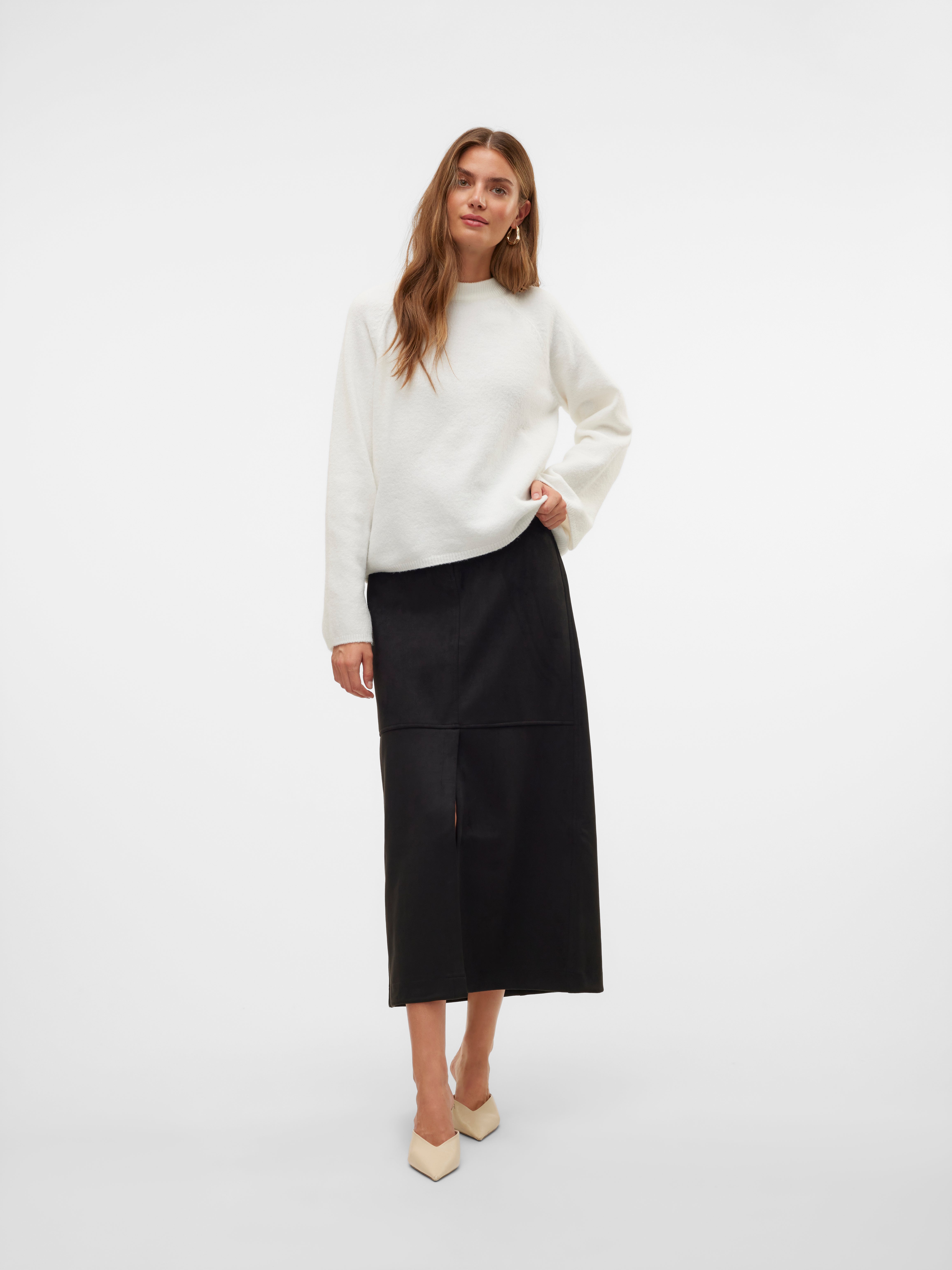VMFIE Mittlere Taille Langer Rock