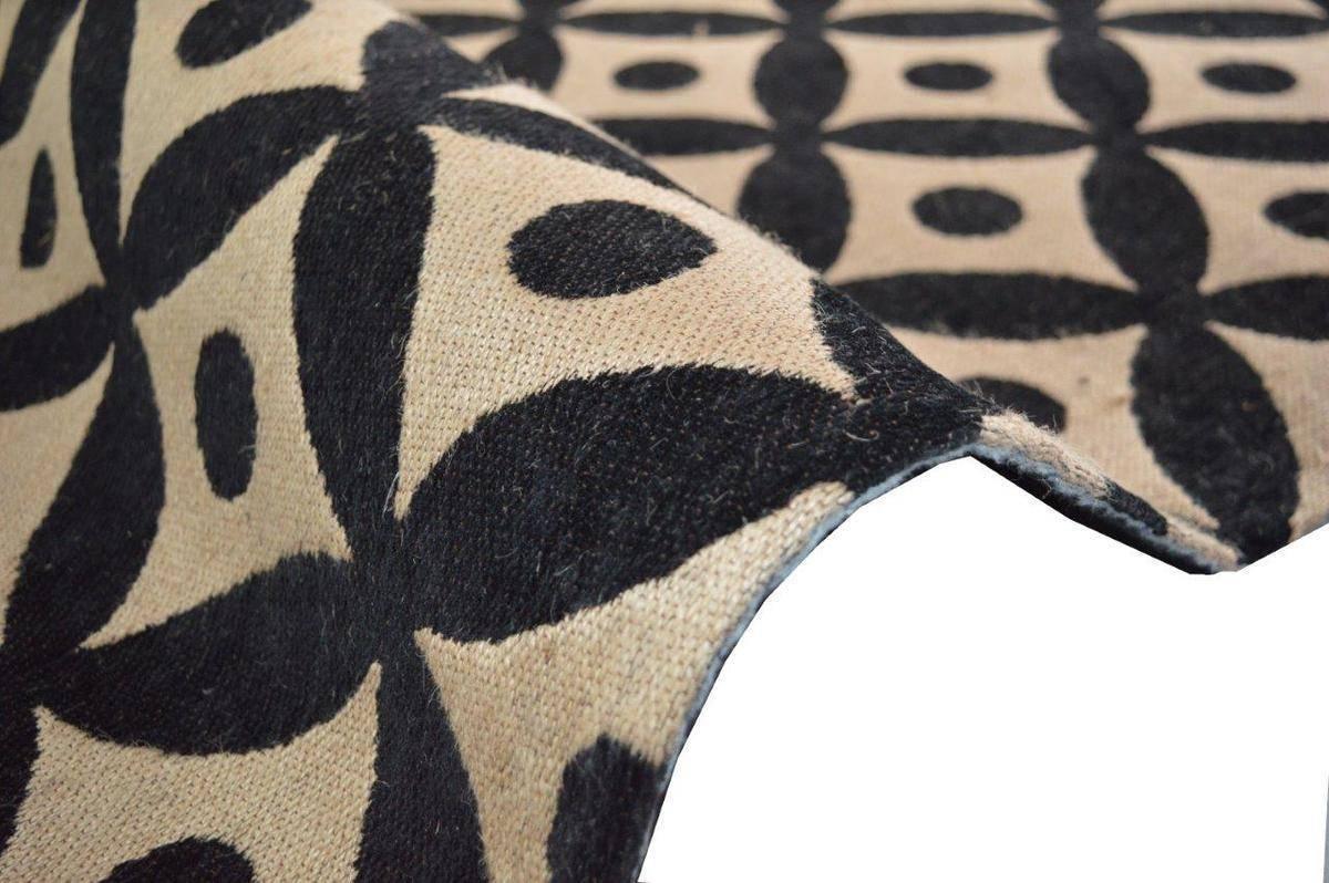 Kayoom Scandy 210 Schwarz / Naturell 120cm x 170cm