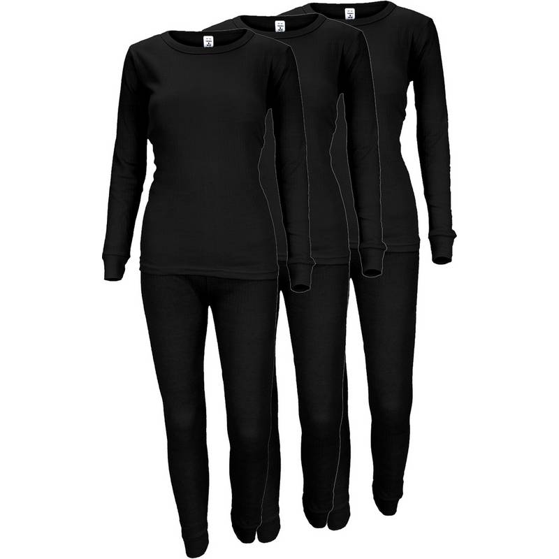 Black Snake 3 Pack Thermo Set Cushy Wscheset Damen