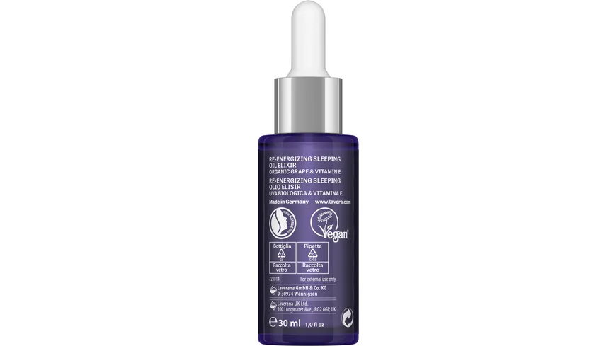 lavera Re-Energizing Sleeping Öl-Elixier 30 ml