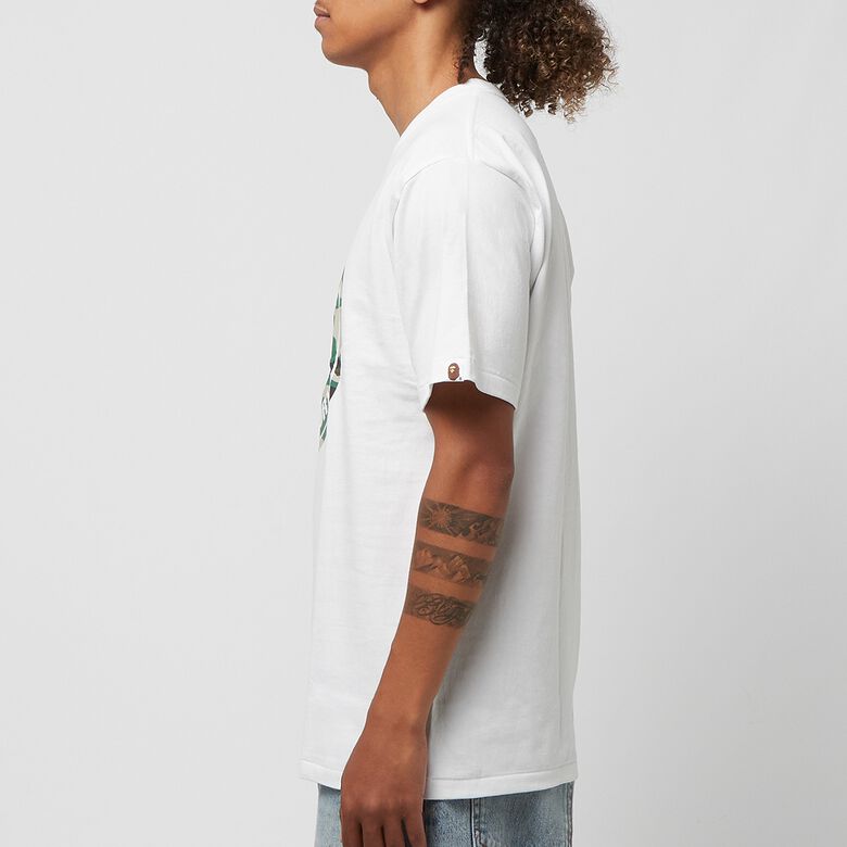 A Bathing Ape Woodland Camo Busy Works Tee M white