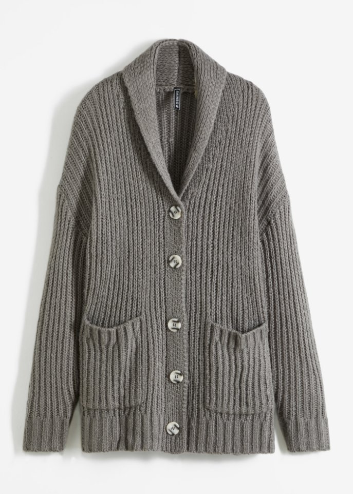 Strickjacke mit Taschen