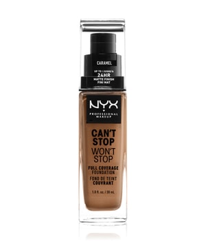 NYX Professional Makeup Can't Stop Won't Stop 24-Hour Foundation Flüssige Foundation-30 ml