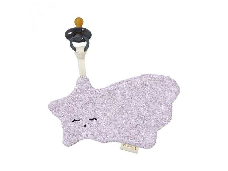 Pacifier Cuddle - Shooting Star - Lilac, Lilac-One Size