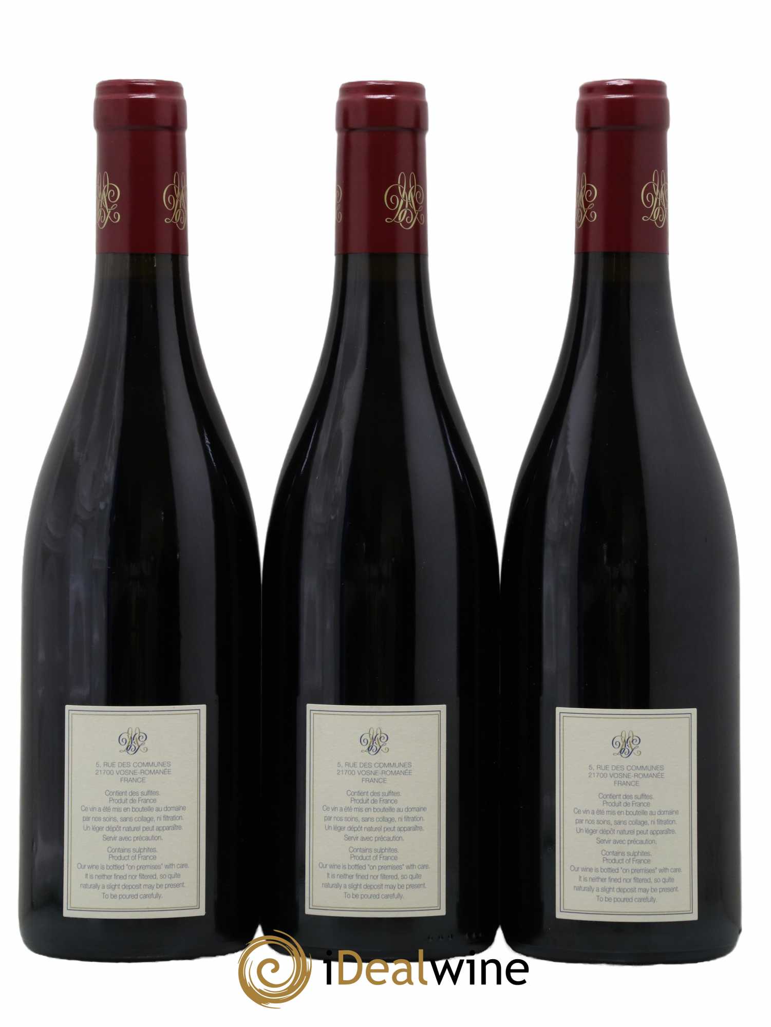 Vosne-Romanée Mugneret-Gibourg (Domaine)  2019 - Lot de 3 Bouteilles