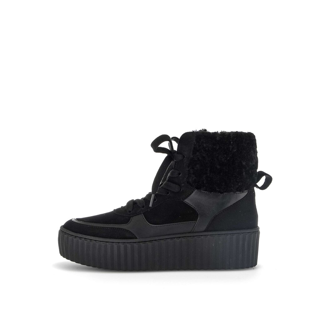 Gabor fashion Schnürstiefelette schwarz