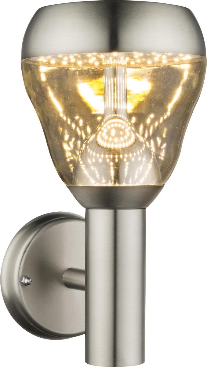 Globo Lighting - MONTE - Außenleuchte Edelstahl, LED