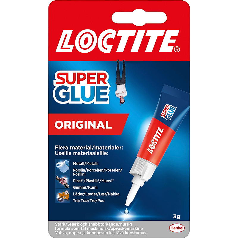 Loctite Superglue 3 g, universal, Loctite