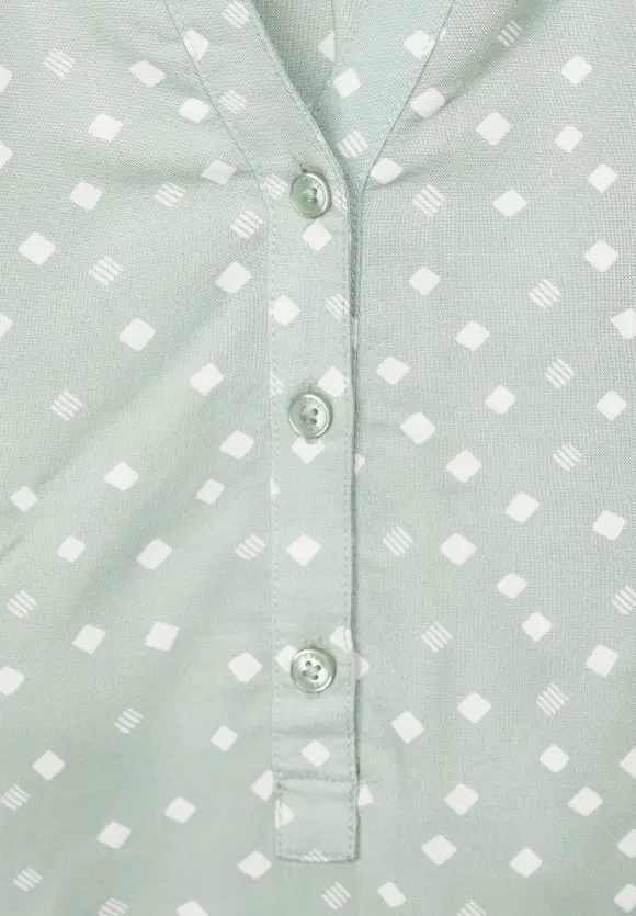 CECIL Bluse mit Punktemuster