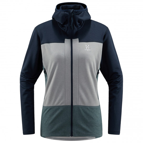 Haglöfs - Women's Roc Flash Mid Hood - Fleecejacke