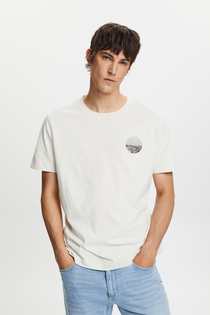 T-Shirt mit Print auf Vorder- und Rückseite