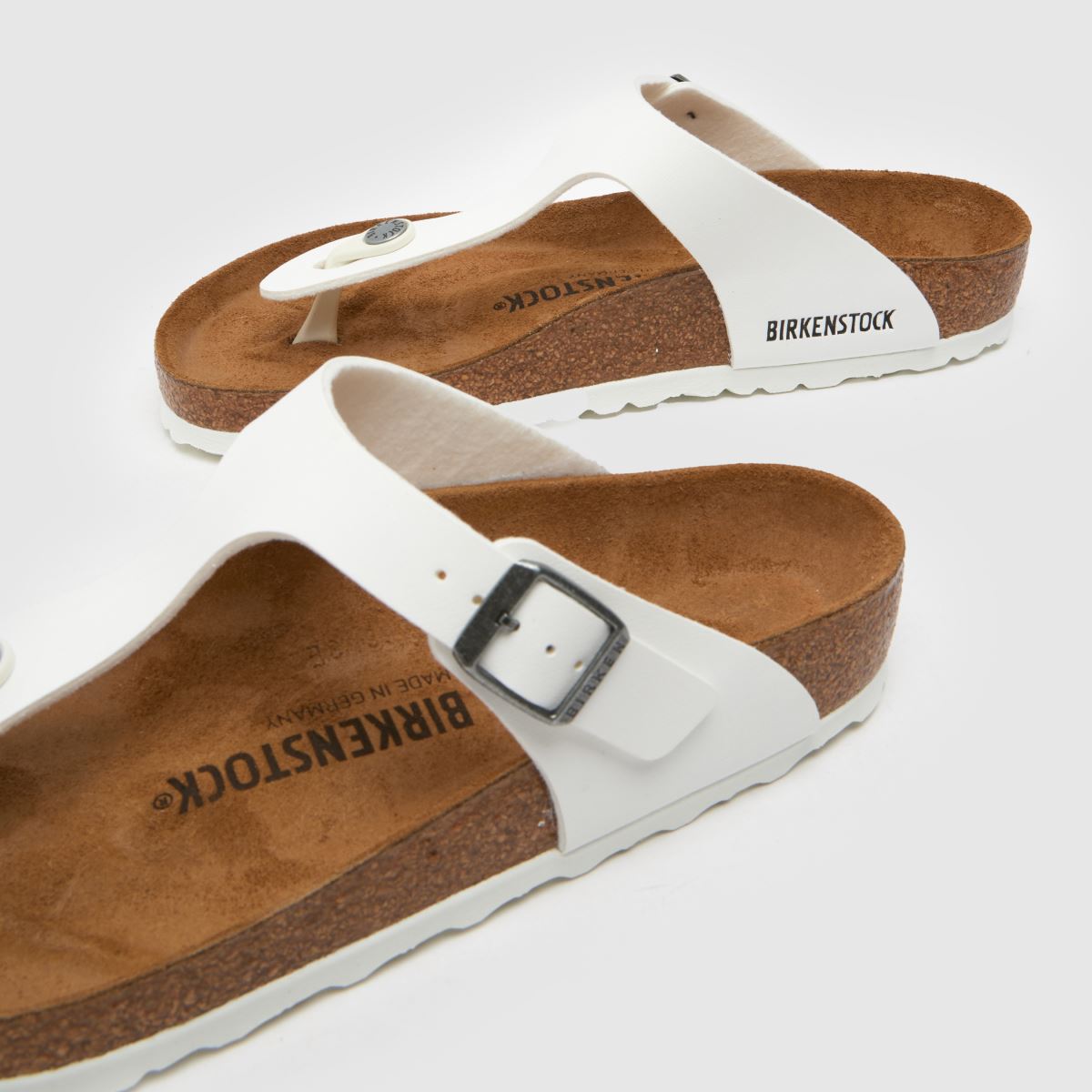 BIRKENSTOCK gizeh szandál fehér színben