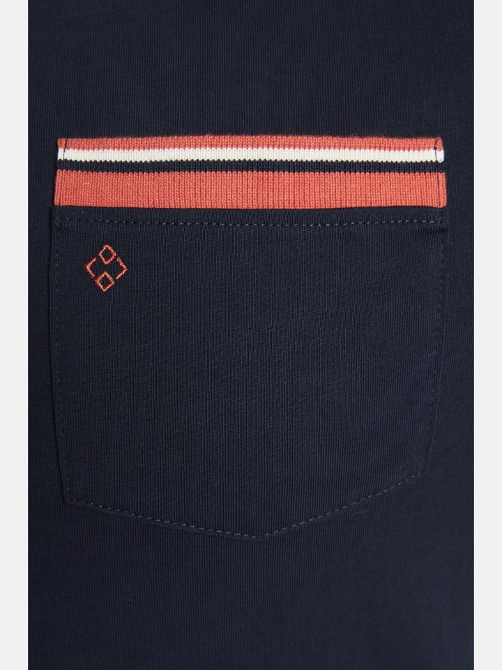 Charles Colby Doppelpack Poloshirt EARL LENN in rot dunkelblau günstig kaufen