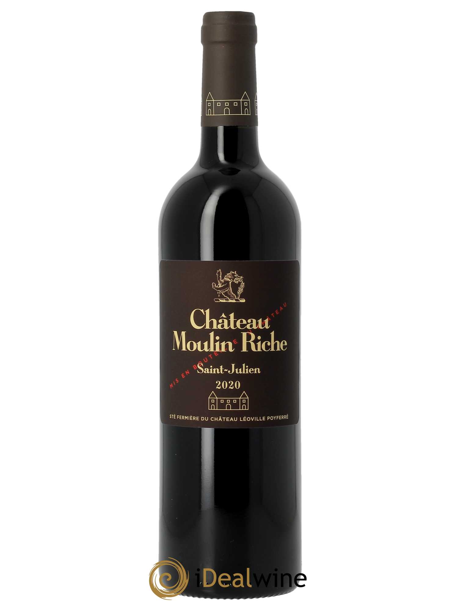 Château Moulin Riche (CBO à partir de 12 BTS) 2020 - Lot de 1 Bouteille