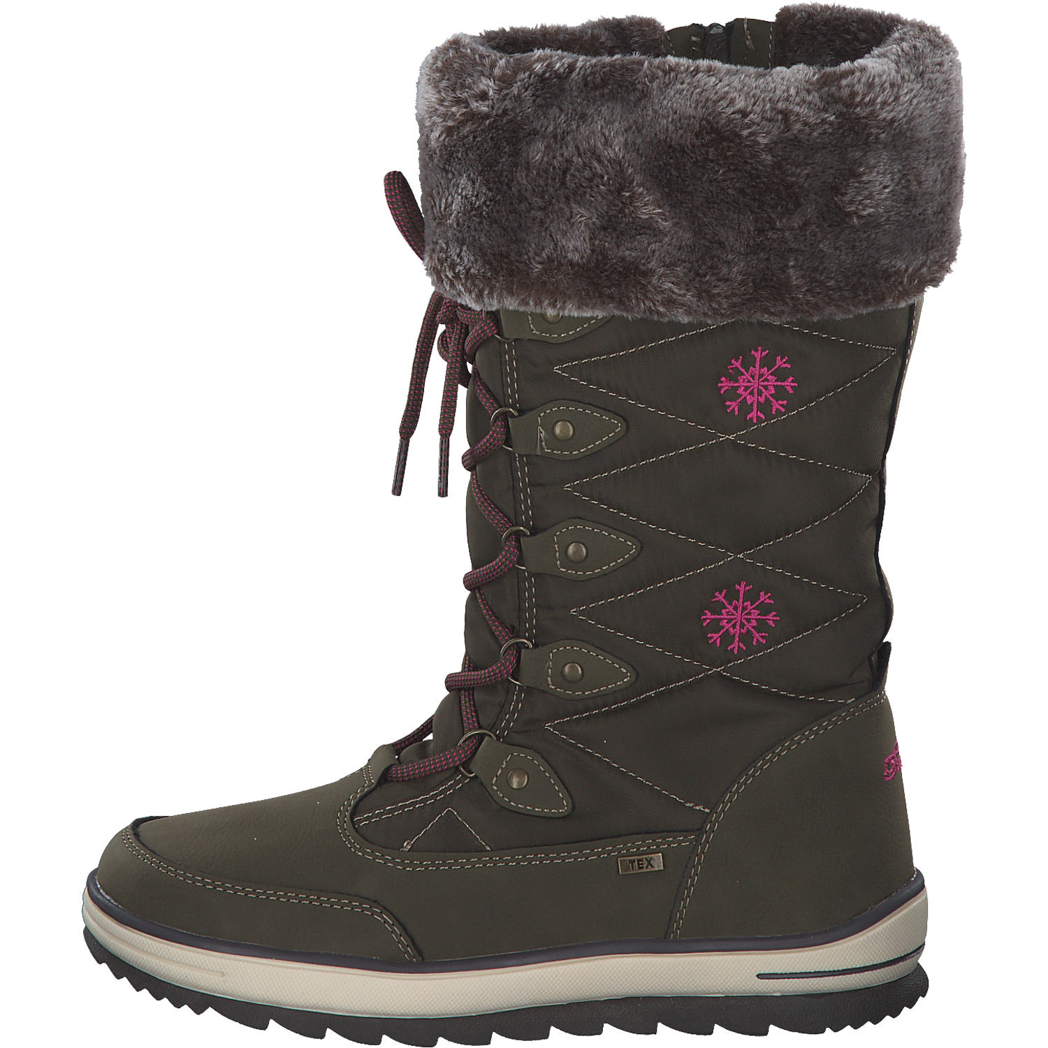 Tom Tailor 4270210, Winterstiefel, Damen, Grün (Olive)