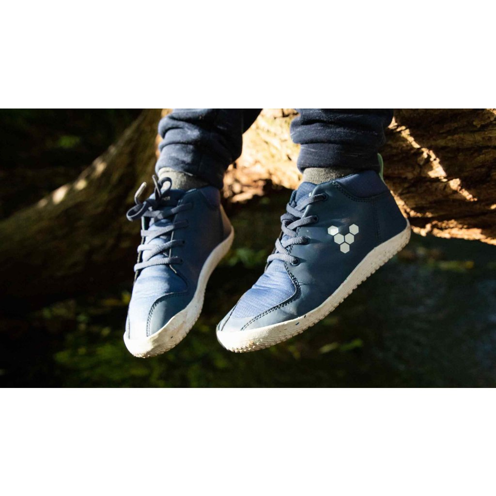 Vivobarefoot Primus Bootie All Weather J Midnight Barfuß-Stiefeletten