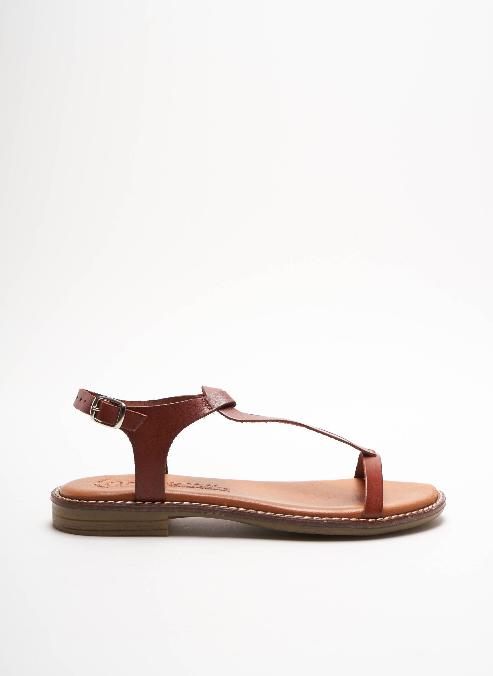 Patricia Miller Sandales Nu Pieds Femme couleur marron