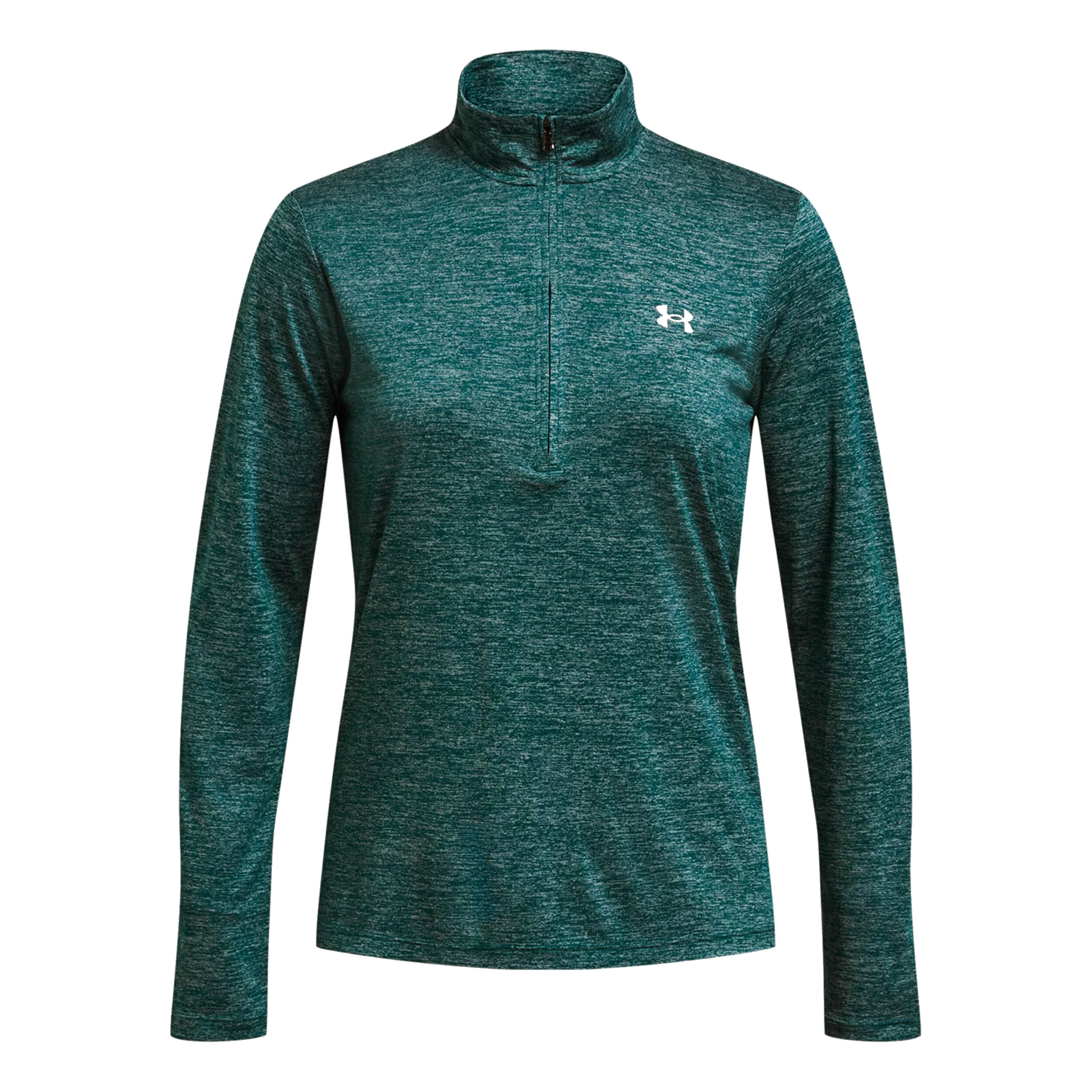 Tech Half-Zip Twist Longsleeve Damen - Blau