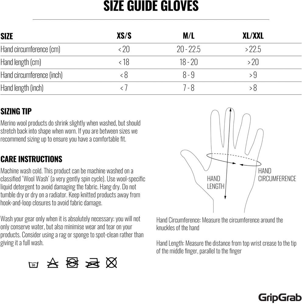 GripGrab Primavera Merino II - Übergangshandschuhe kaufen | Bike-Discount