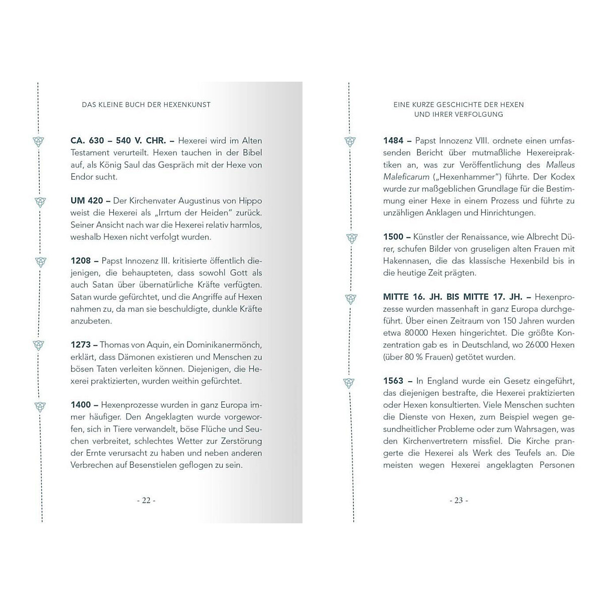 Das kleine Buch der Hexenkunst