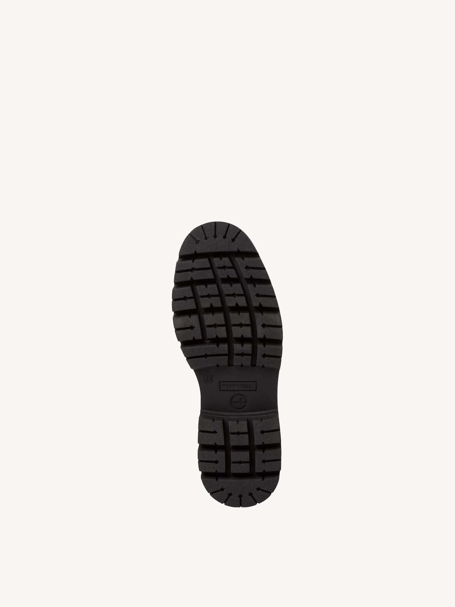 Bottine Chelsea en cuir - noir