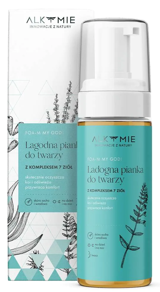 Alkmie Foa-M Min Gud! Ekstremt mild ansigtsrenseskum
