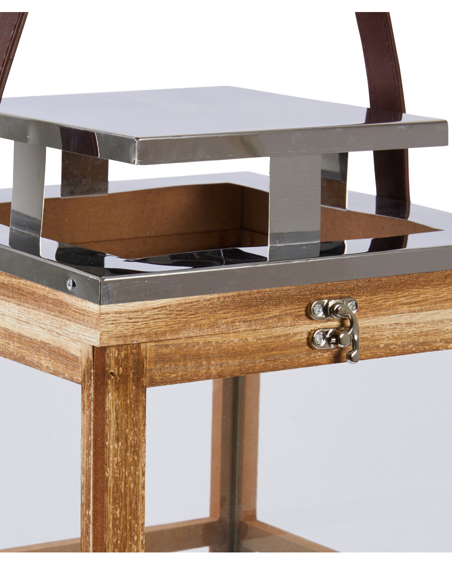 Laterne aus Holz