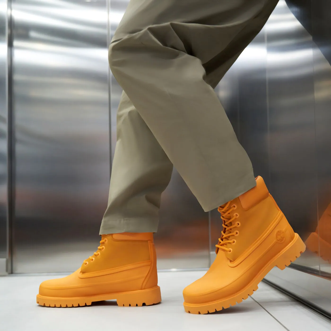 TIMBERLAND 6 INCH RUBBER TOE Gelb