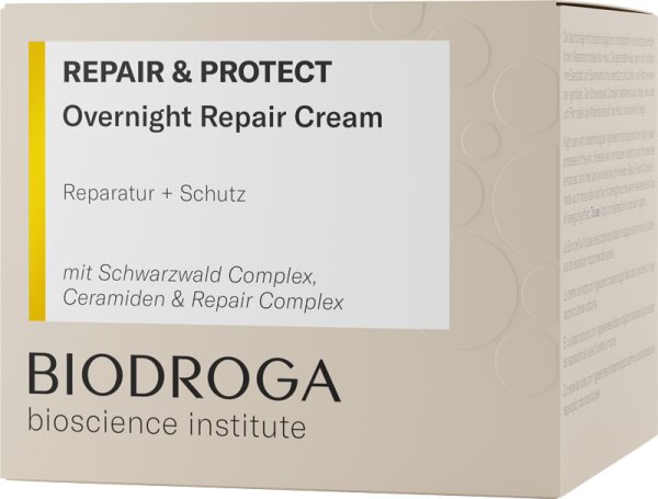 Biodroga Bioscience Institute Repair & Protect Overnight Repair Cream  Reinigungscreme
