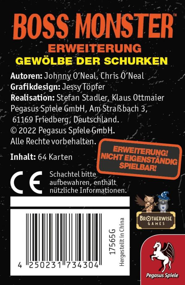 Boss Monster: Gewölbe der Schurken (Mini-Erw.)