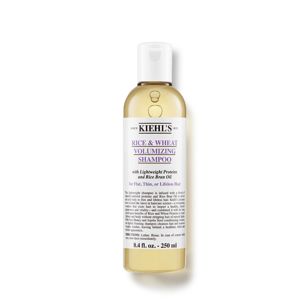 kiehl's Rice and Wheat Volumizing Shampoo Shampoing volumateur pour cheveux fins sans volume