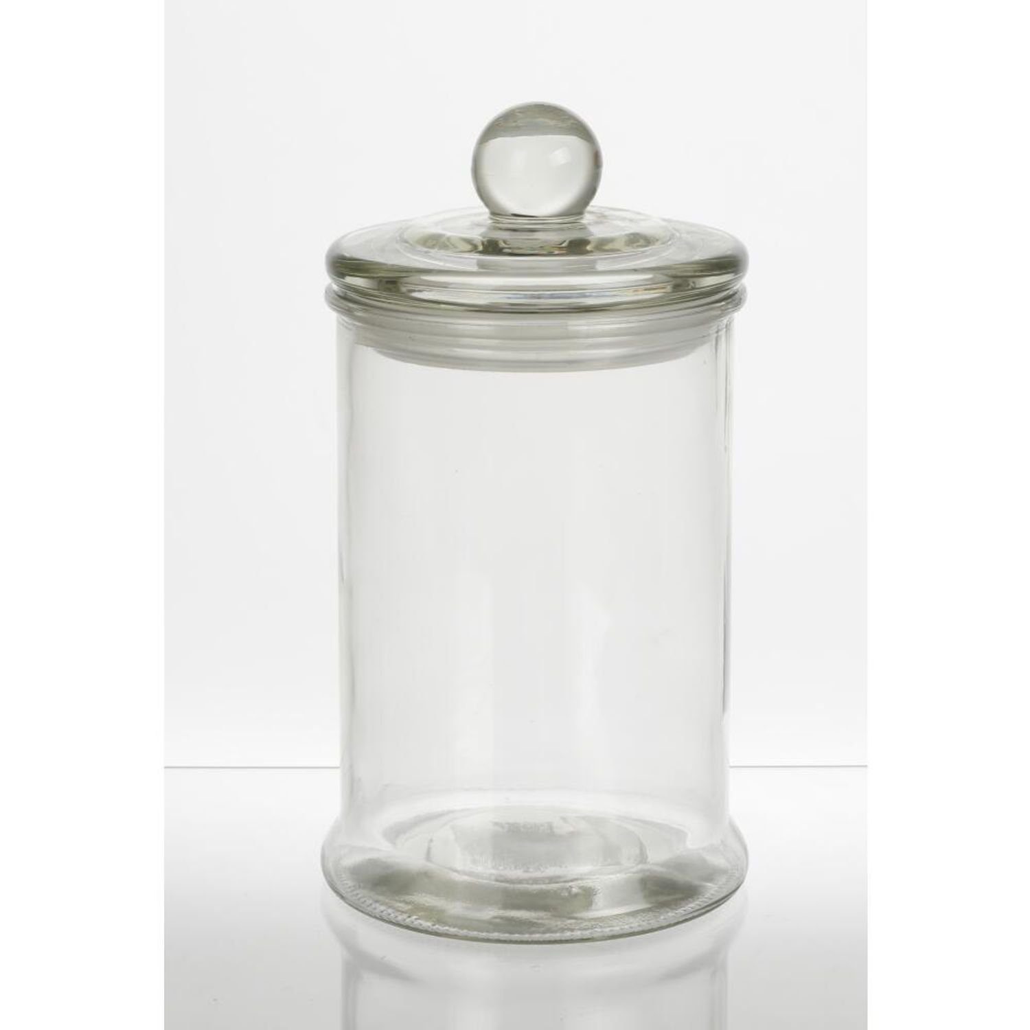BURI Vorratsdose Vorratsglas 640ml transparent Vorratsdose Aufbewahrungsglas Dekoglas, Glas
