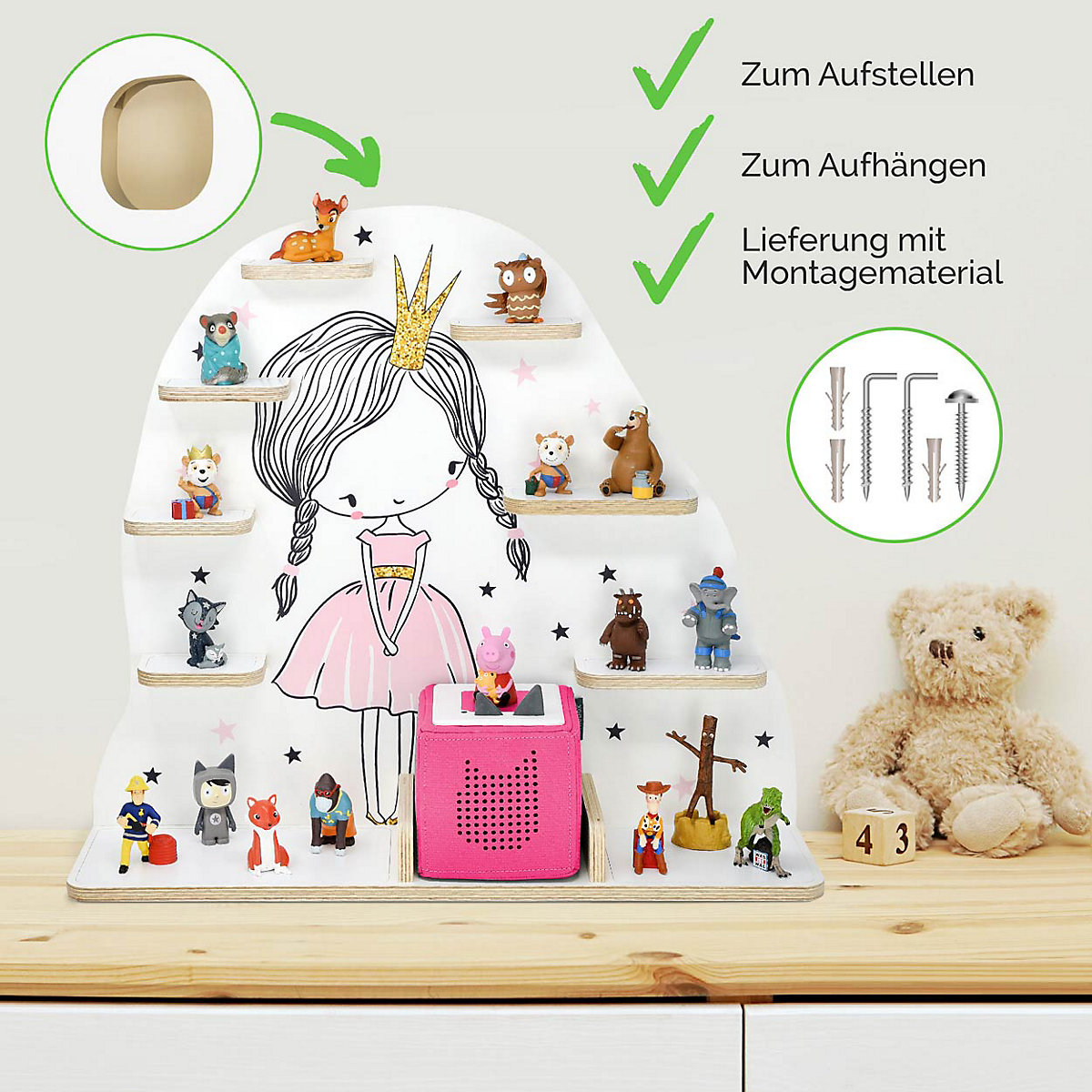 Regal für Musikbox 