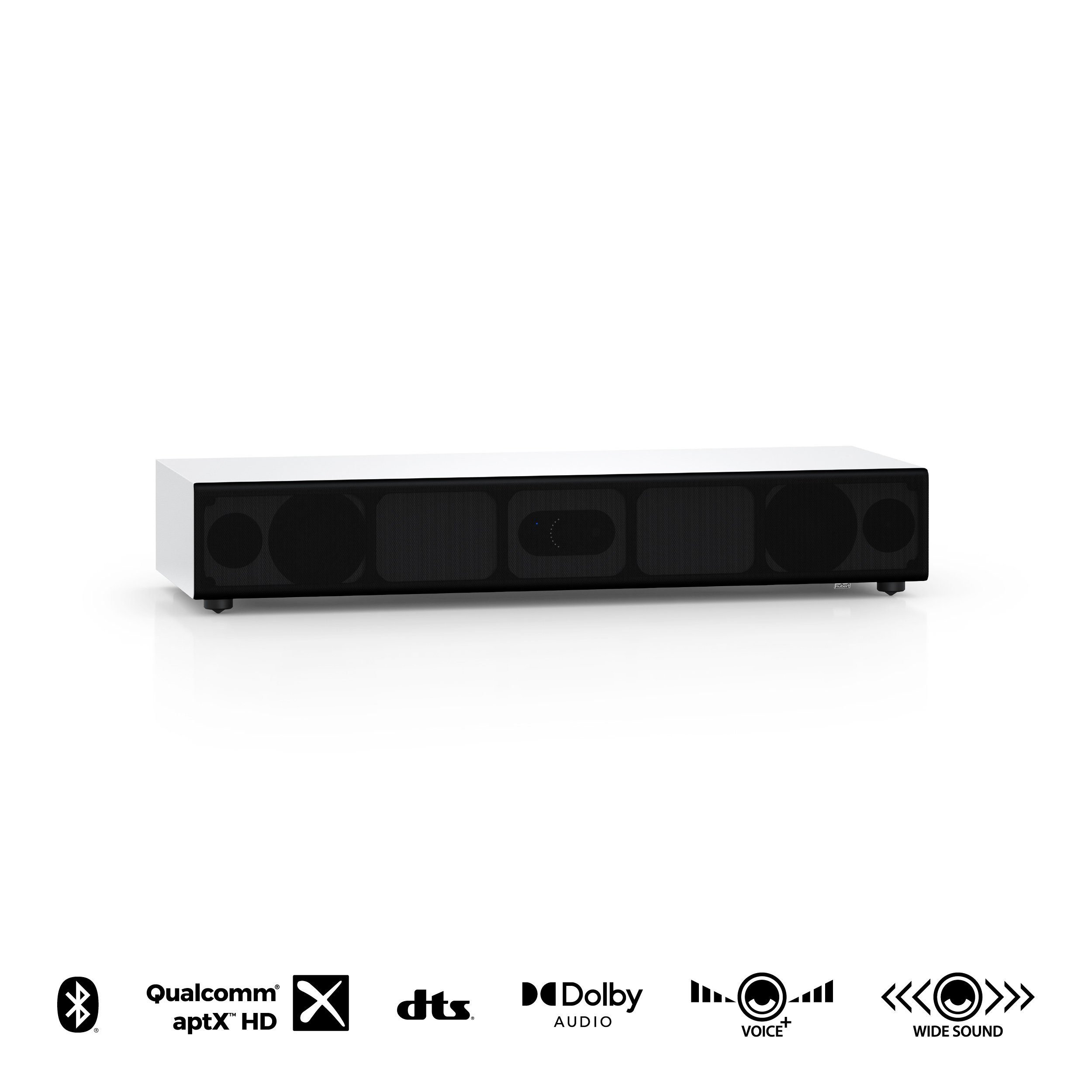 Nubert nuPro AS-3500 Soundbar (240 W, Bluetooth 5.0 aptX HD und Dolby Digital Decoder, Voice+, HDMI eARC)