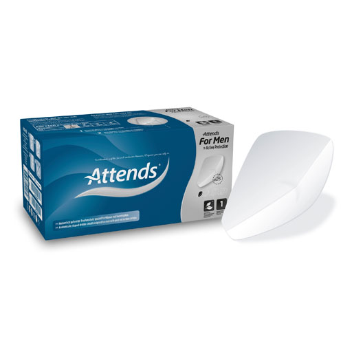 ATTENDS for men Shield 1 Box  25 St