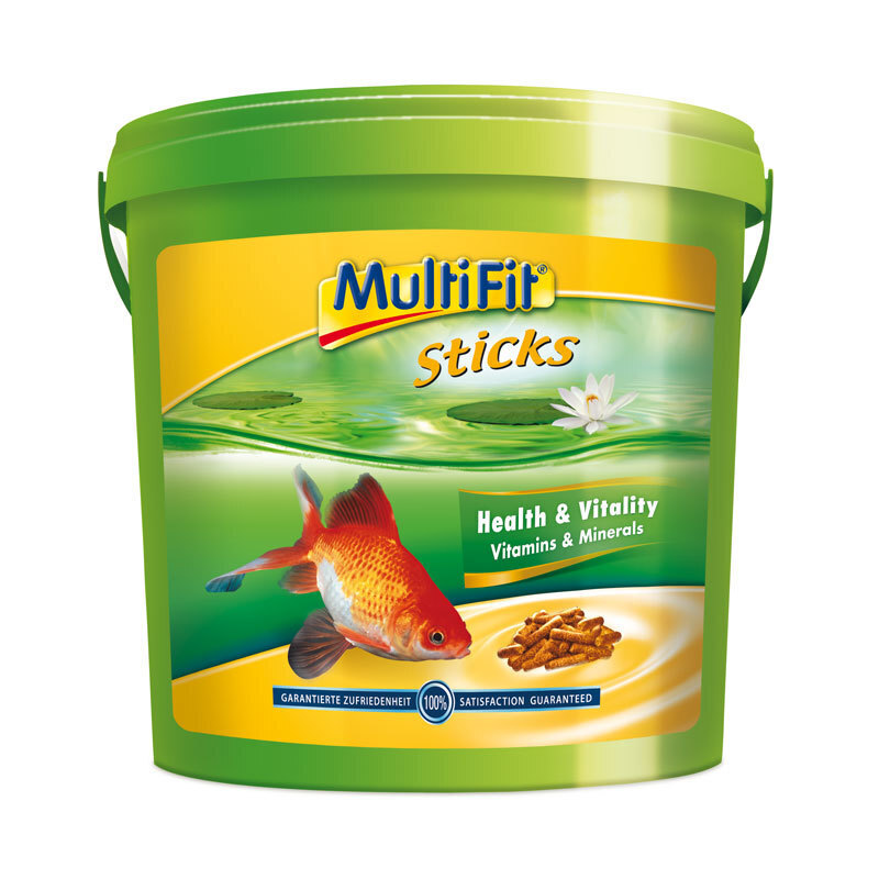 MultiFit Hauptfutter MultiFit Sticks für Teichfische 10 l