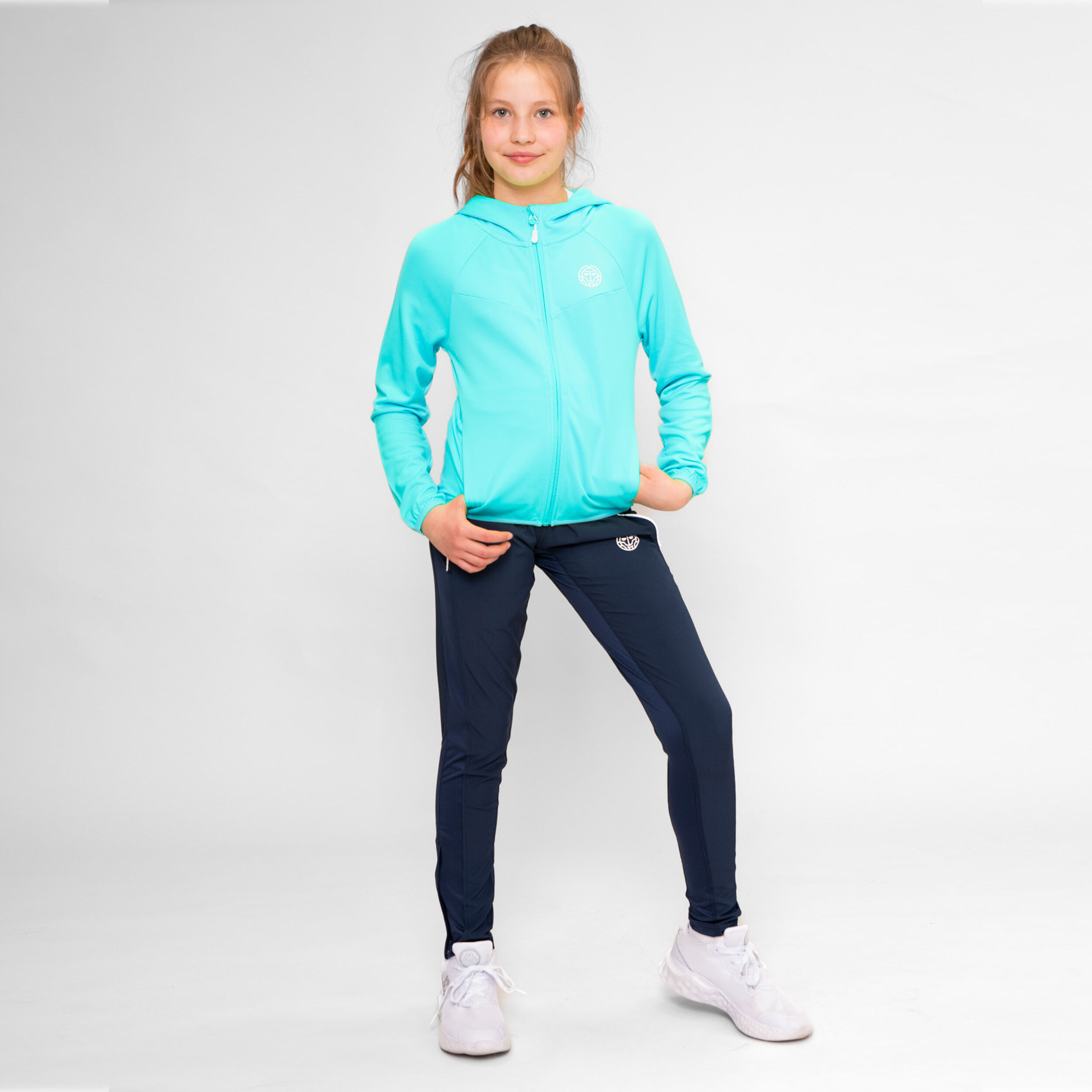Crew Trainingsjacke Mädchen - Türkis